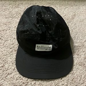 Trillium (brewery) vented running hat with side zipper